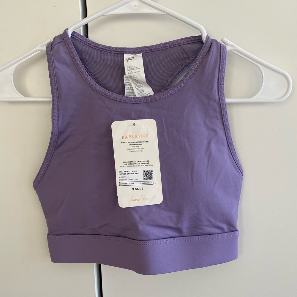 NWT Fabletics Trinity Impact Sports Bra